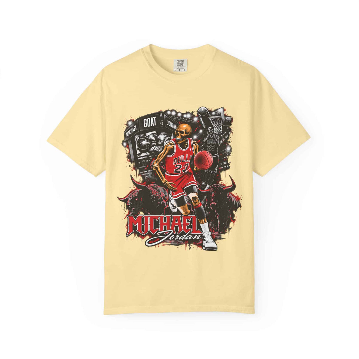Chicago Legend 23 Unisex Garment-Dyed T-shirt image