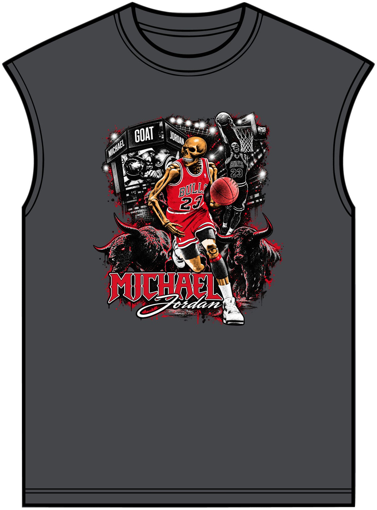 Chicago Legend 23 Unisex Garment-Dyed Muscle Tee image 16