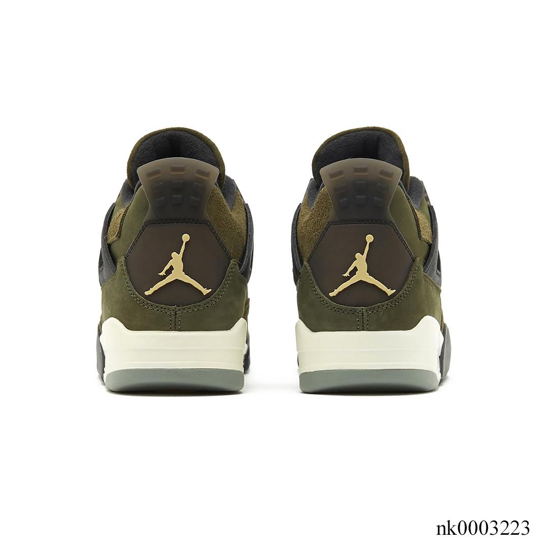 AJ 4 SE Craft Olive Shoes Sneakers - nk0003223 image 4