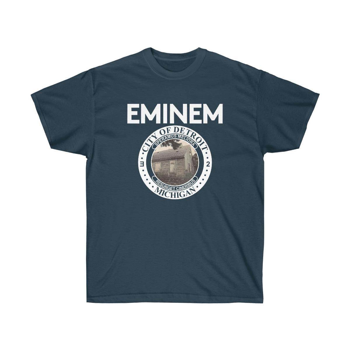 City Of Detroit Men T-Shirt - Blue Dusk, 2XL image