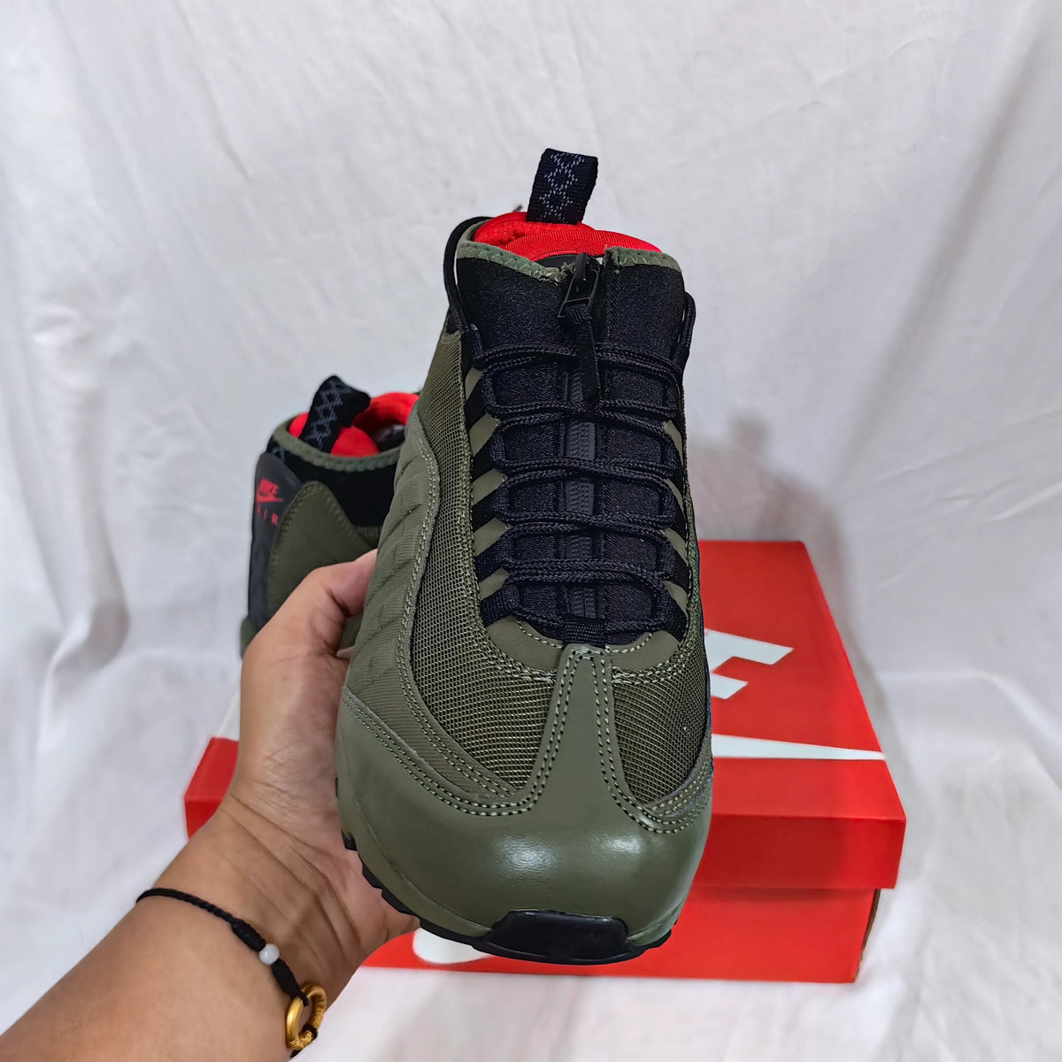 AM 95 Sneakerboot  Dark Loden/Cargo Khaki Shoes Sneakers - nk0005234 image 12