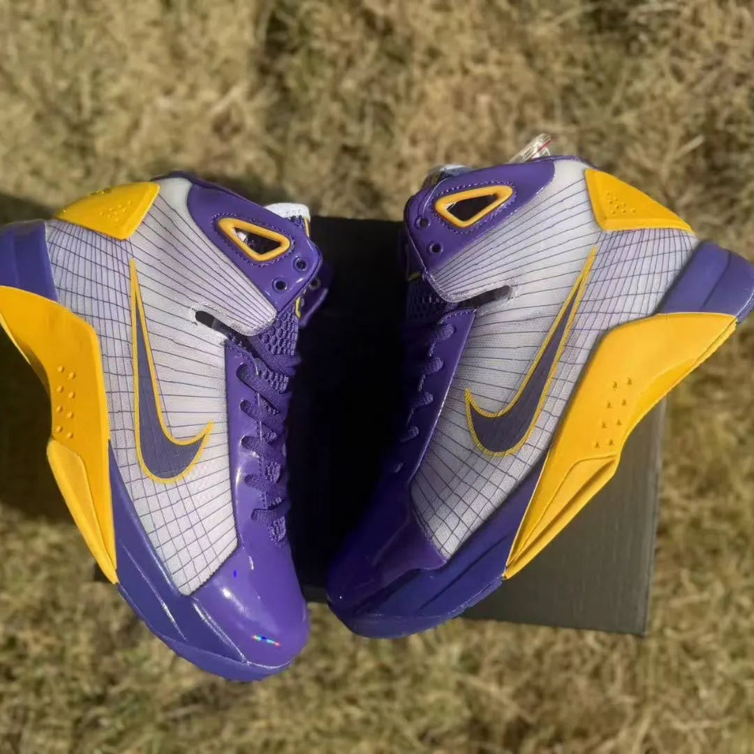 NK Hyperdunk 2008 Kobe Bryant "Lakers Home" Player Edition Shoes Sneakers - nk0005463 image 7