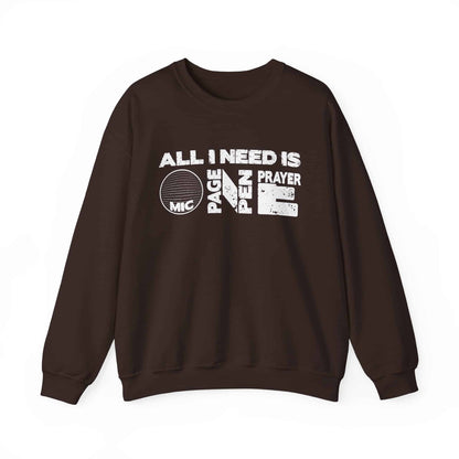 ALL_I_NEED_IS Crewneck Sweatshirt image 16
