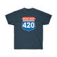 High Way 420 Men T-Shirt - Blue Dusk, S image