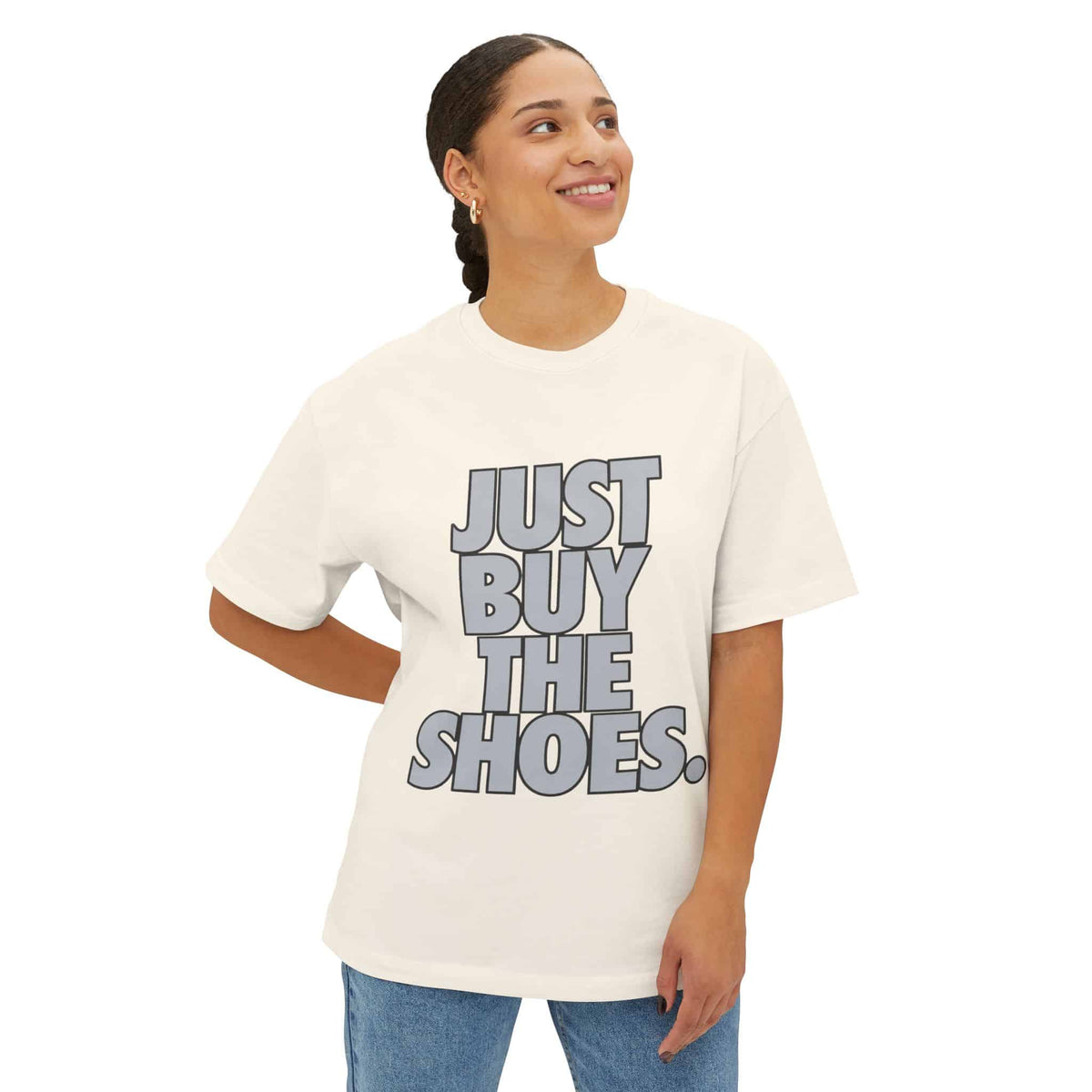 Graphic Print Unisex Oversized Boxy Tee – POD0033 image 11