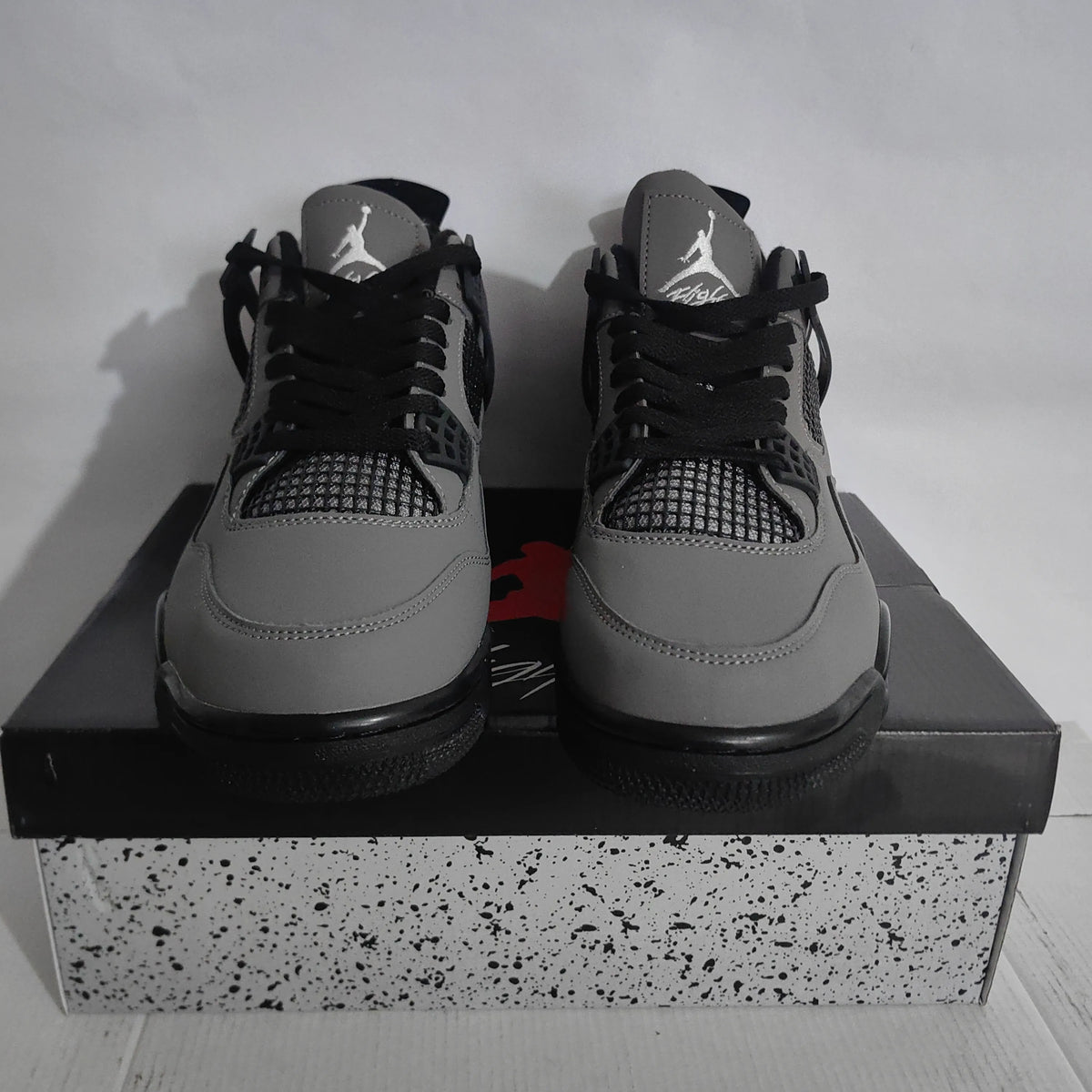 AJ 4 x Travis Scott Retro Dark Grey Black Shoes Sneakers - nk0005039 image 12