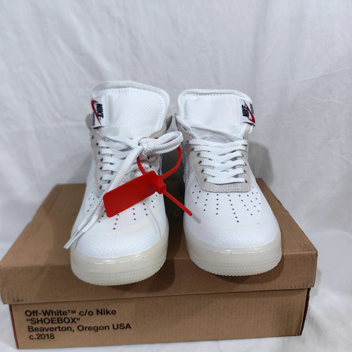 OW x AF 1 Low The Ten Shoes Sneakers – nk0000002 image 9