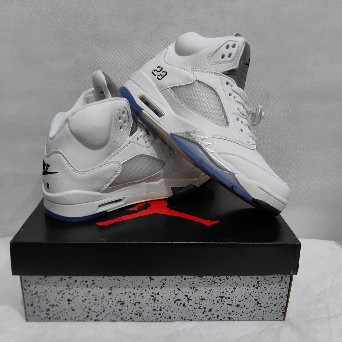 AJ 5 White Metallic (2026) Shoes Sneakers - nk0004576 image 14