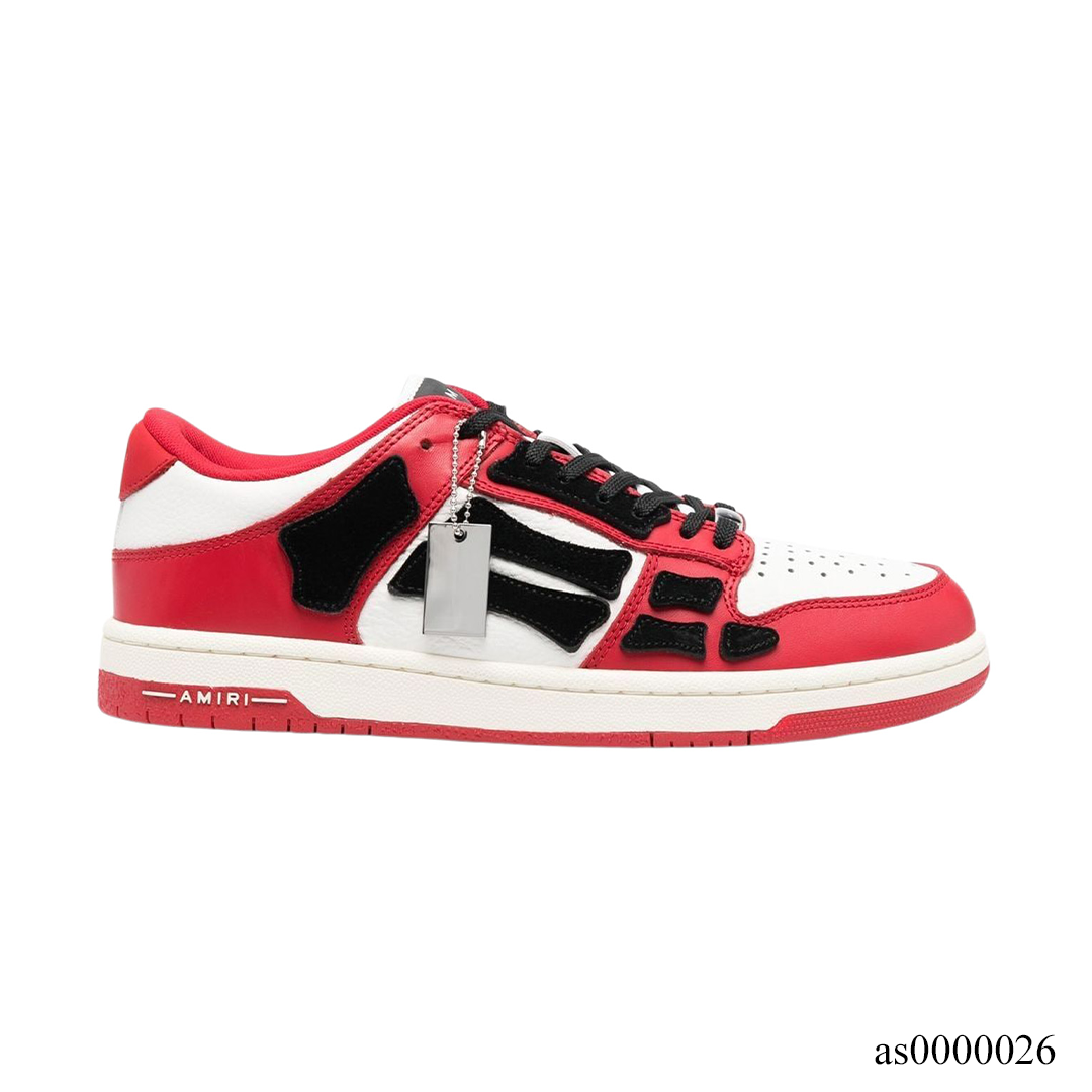 AMR Skel Top Low White Red White Shoes Sneakers - as0000026 image
