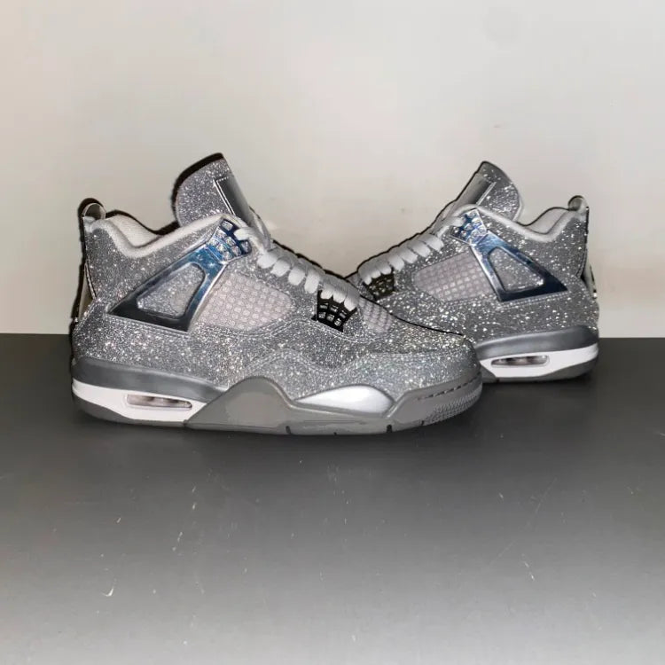 AJ 4 Glitter Glove Shoes Sneakers - nk0005425 image 10