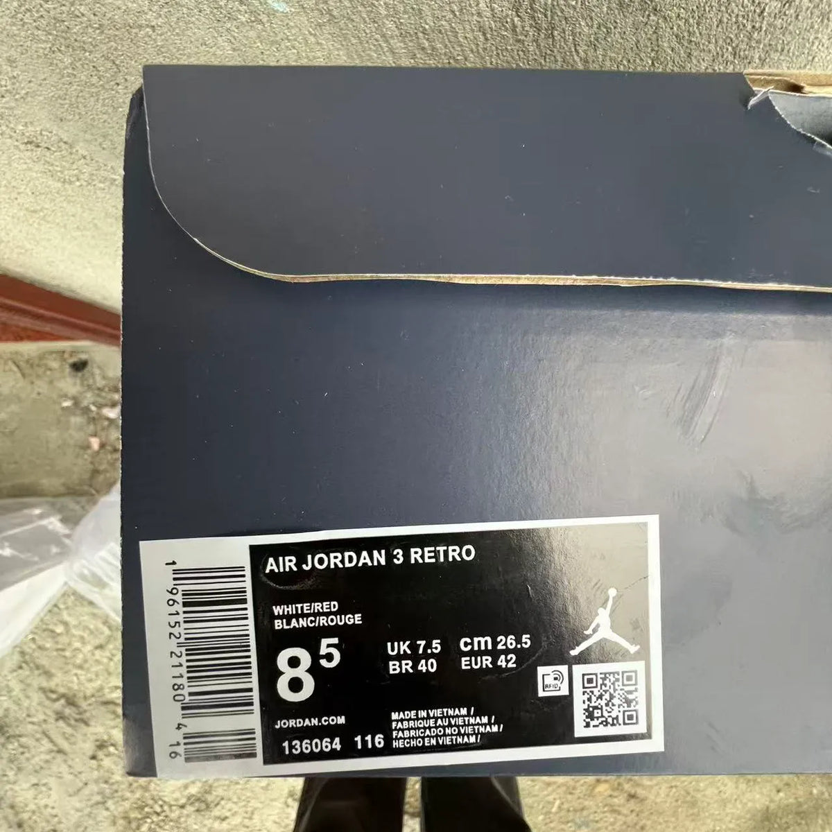AJ 3 Retro 'Sport Renaissance' Shoes Sneakers – nk0005489 image 12