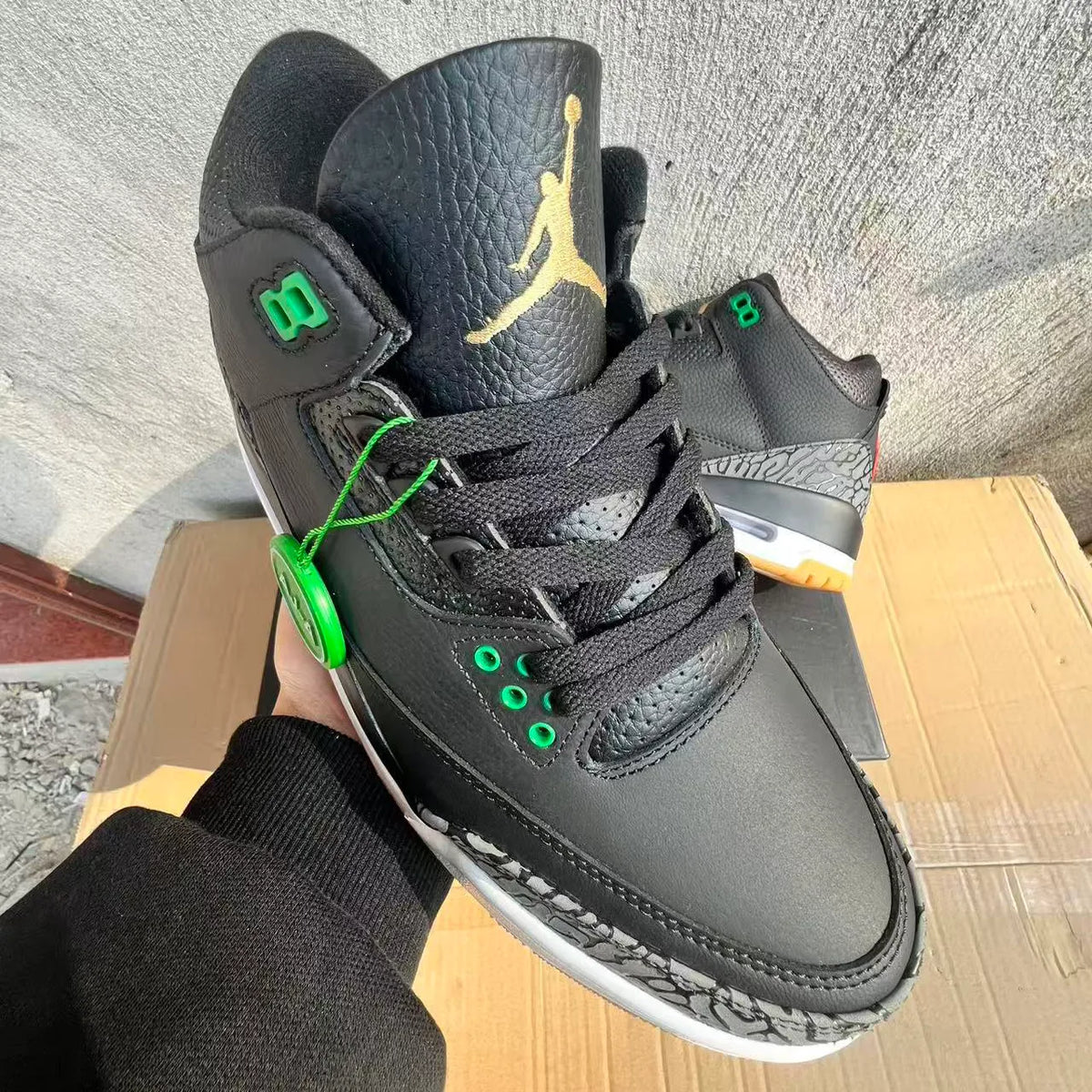 Teyana Taylor x AJ 3 A Rose From Harlem Shoes Sneakers – nk0004847 image 3