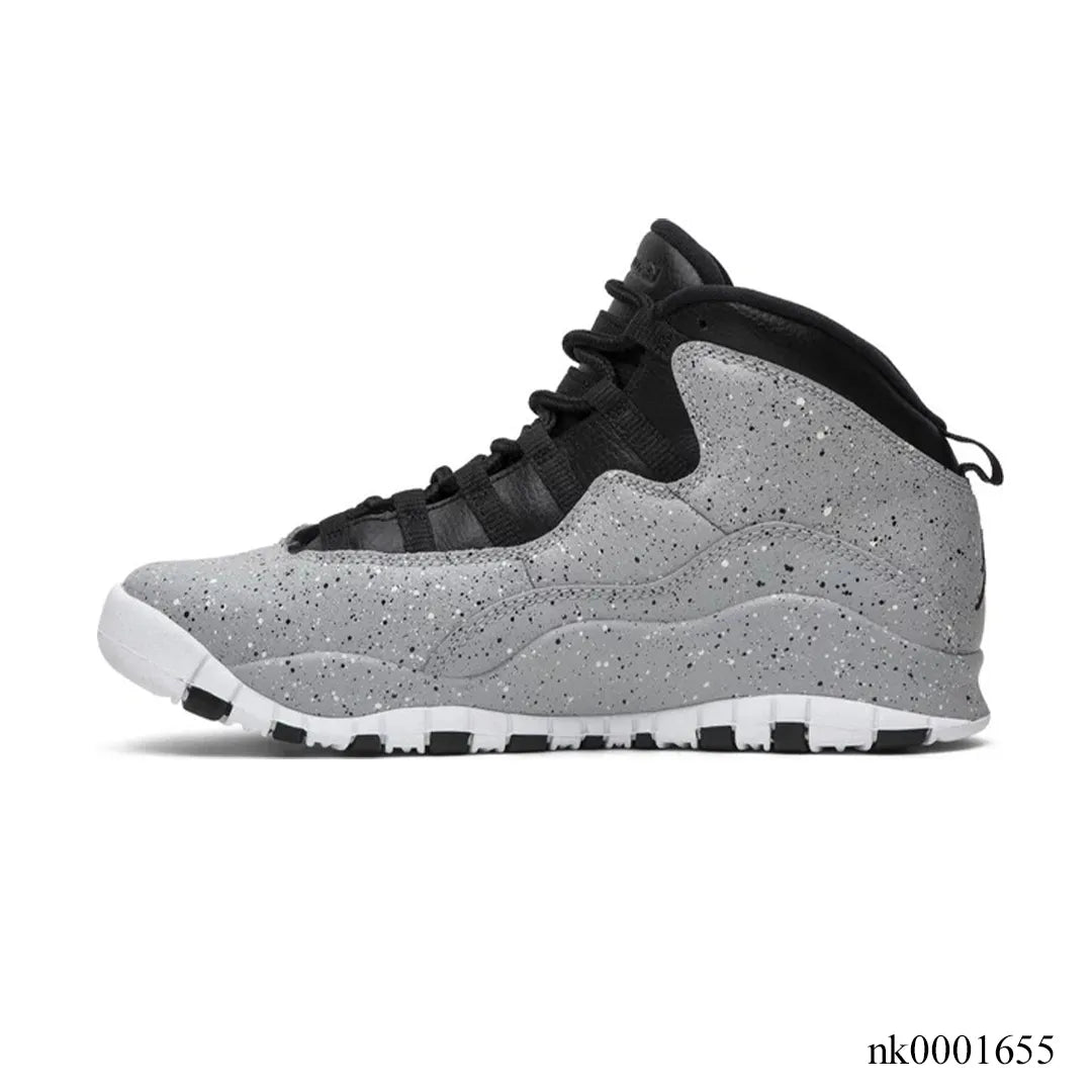 AJ 10 Cement Shoes Sneakers - nk0001655 image 1