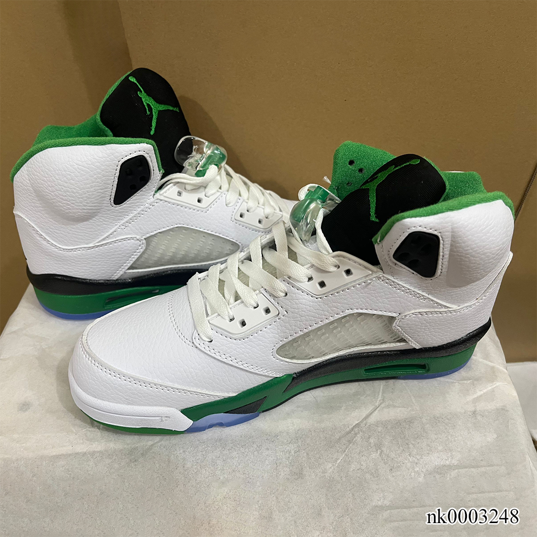 AJ 5 Lucky Green Shoes Sneakers - nk0003248 image 5