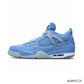 AJ 4 PE UNC Shoes Sneakers - nk0004224 image 1