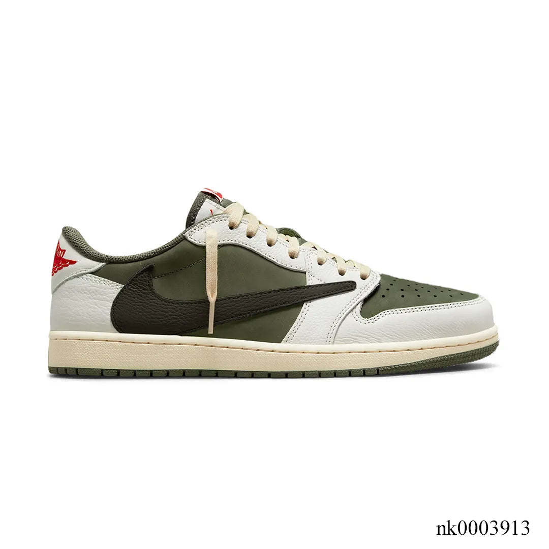 Travis Scott x AJ 1 Low Medium Olive Shoes Sneakers – nk0003913 image