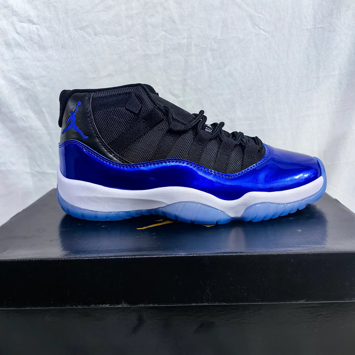 AJ 11 Retro Blue Black Shoes Sneakers - nk0005237 image 2
