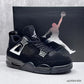 AJ 4 Black Chrome Shoes Sneakers – nk0004400 image 8