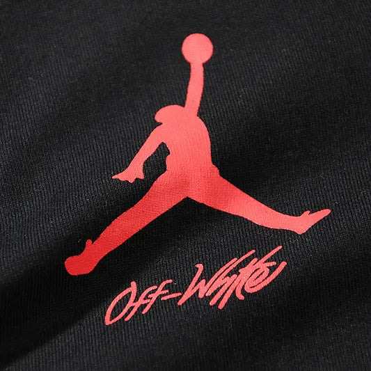 OW x Jordan Cotton T-Shirt - OW0014 image 4