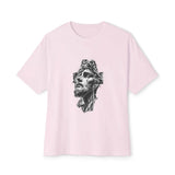 Crown of Faith 2 Unisex Oversized Boxy Tee image 0