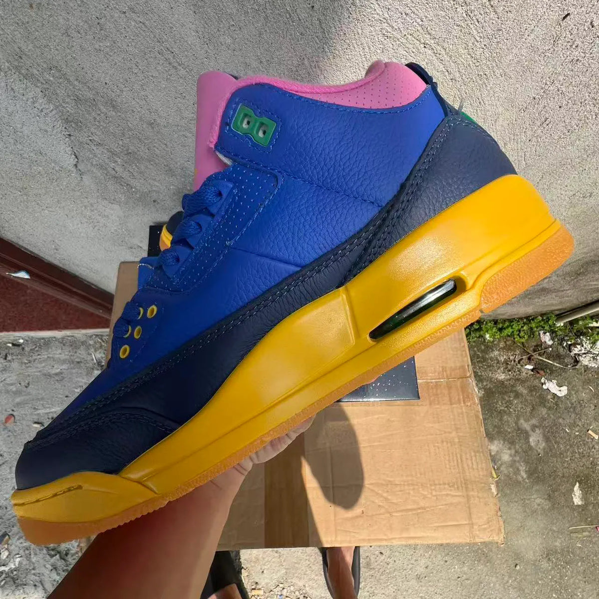 AJ 3 Retro OG "Brazil" Shoes Sneakers – nk0005280 image 4