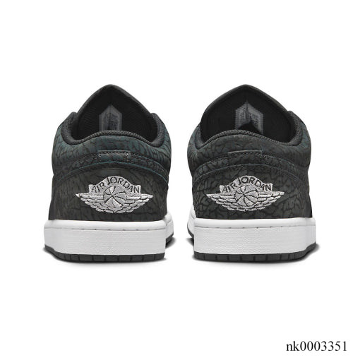 AJ 1 Low SE Black Elephant Shoes Sneakers - nk0003351 image 4
