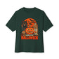 Midnight Cat Unisex Oversized Boxy Tee - Forest, XS image