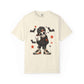 Boy Skeleton Halloween Unisex Garment-Dyed T-shirt image