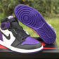 AJ 1 Retro High Court Purple Shoes Sneakers - nk0000569 image 7