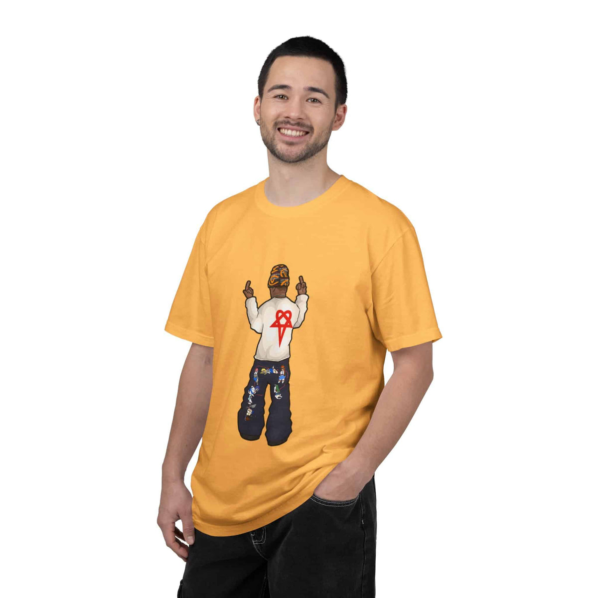 Rebel Attitude Unisex Garment-Dyed T-shirt image 32