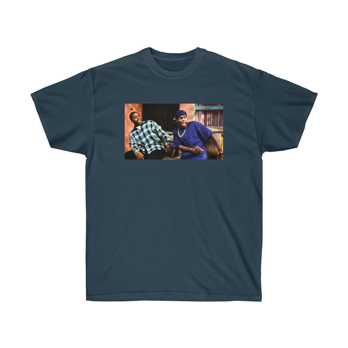 Rap IceCube Friday Damn Men T-Shirt - Blue Dusk, 2XL image