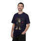 Boy Skeleton Halloween Unisex Garment-Dyed T-shirt image 81