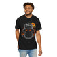 Spooky Streetwear Masked Unisex Garment-Dyed T-shirt image 5