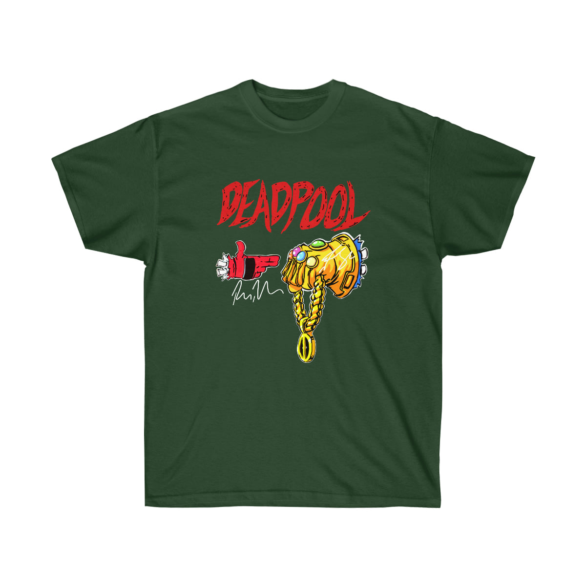 Rap DP Thanos RTJ Men T-Shirt - Forest Green, 3XL image