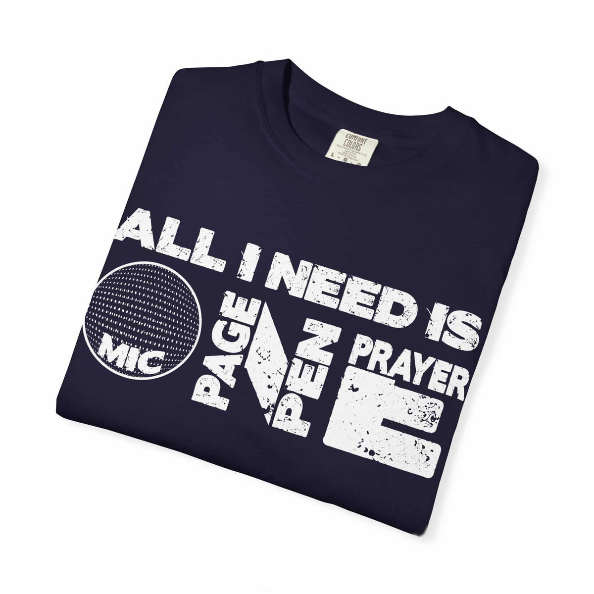 ALL_I_NEED_IS Unisex Garment-Dyed T-shirt image 46