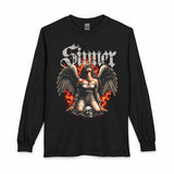 Sinner’s Flame Long Sleeve T-Shirt image 0