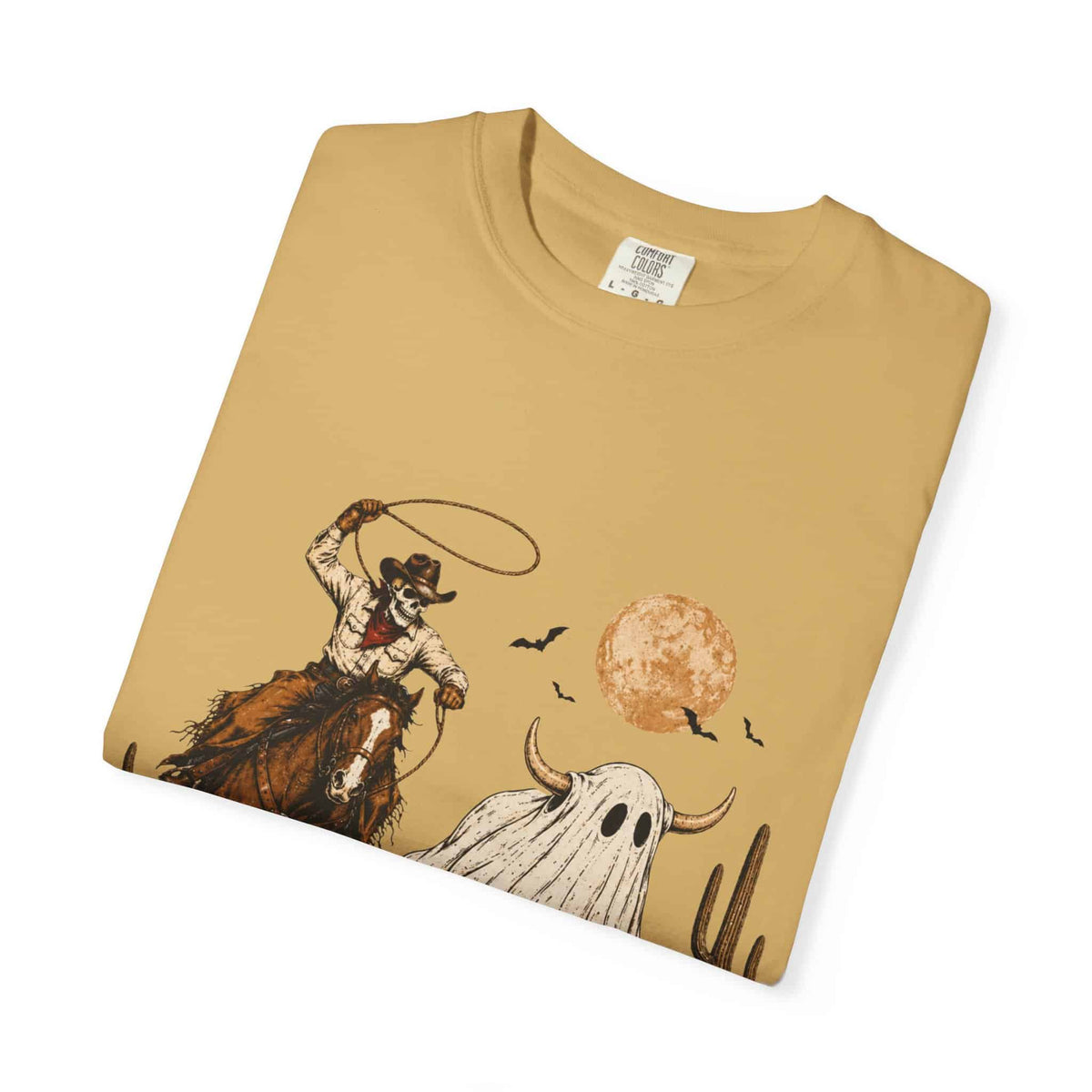 Halloween Basketball Skeleton Unisex Garment-Dyed T-shirt image 56