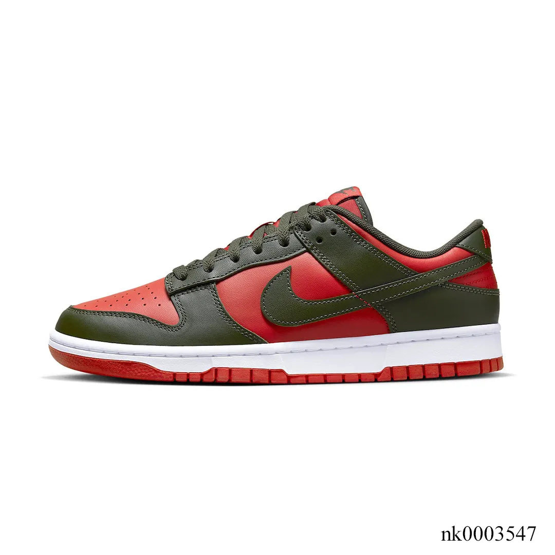 Dunk Low Mystic Red Cargo Khaki Shoes Sneakers - nk0003547 image 1