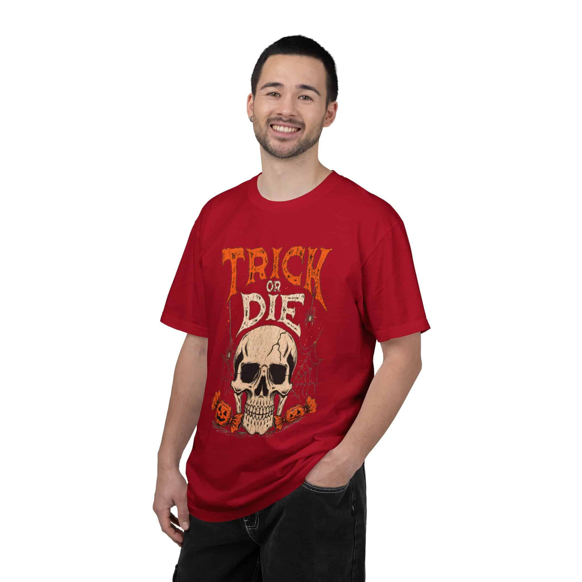TRICK OR DIE Unisex Garment-Dyed T-shirt image 86