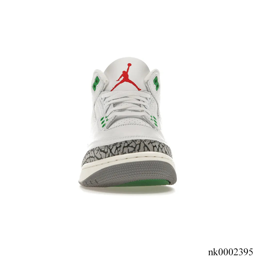 AJ 3 Lucky Green Shoes Sneakers - nk0002395 image 3