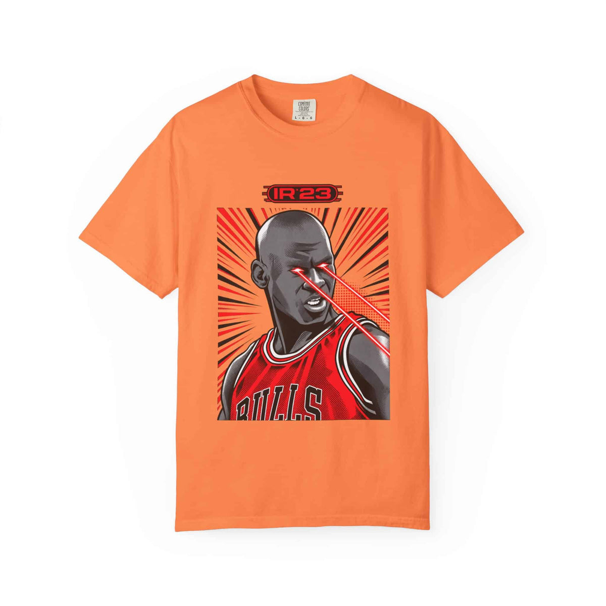Graphic Print Unisex Garment-Dyed T-shirt - POD0032 image 4