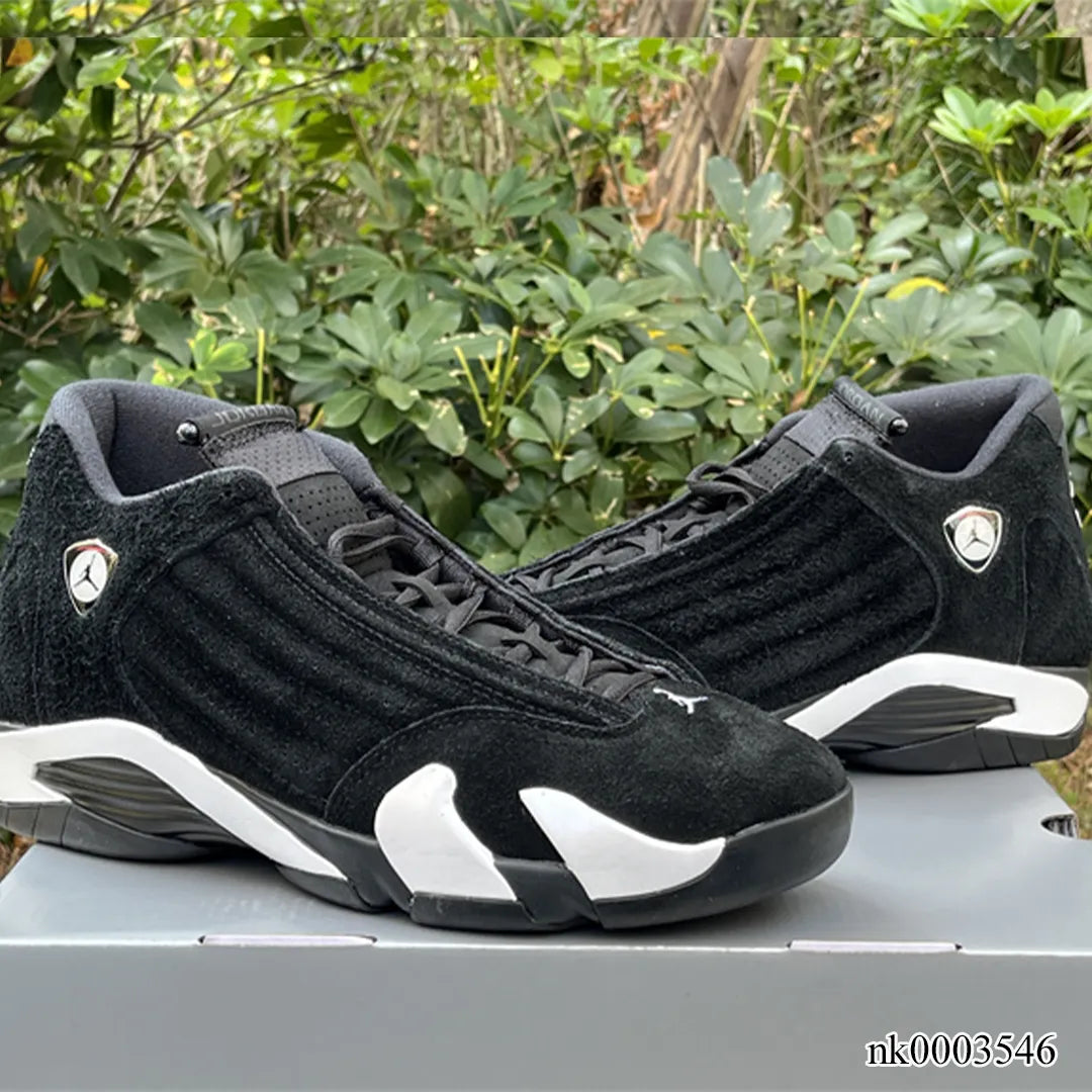 AJ 14 Black/White Shoes Sneakers  - nk0003546 image 8