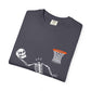 Halloween Basketball Skeleton Unisex Garment-Dyed T-shirt image 132