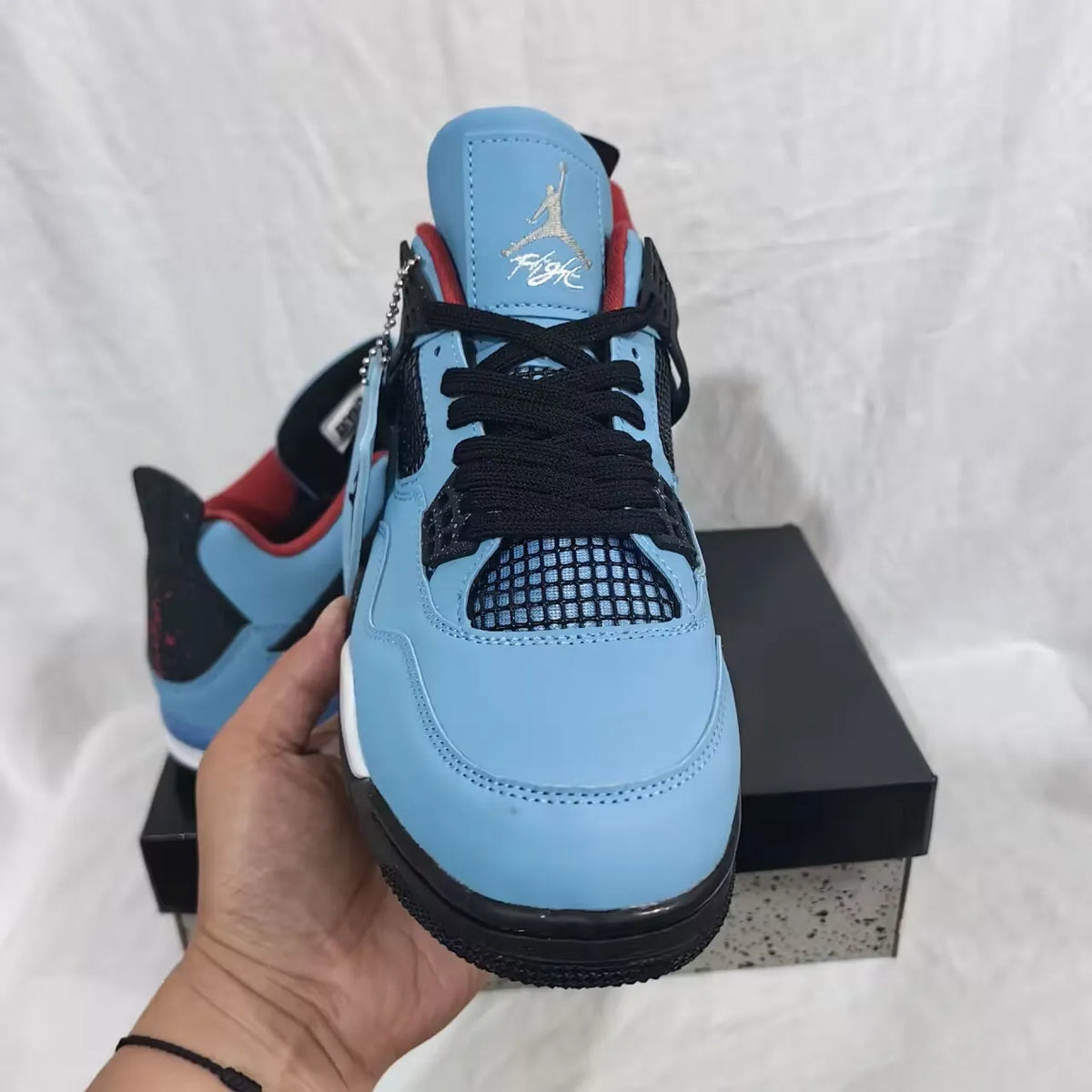 Travis Scott x AJ 4 Cactus Jack Shoes Sneakers – nk0000013 image 7