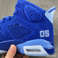 AJ 6 UNC PE Six Championships Shoes Sneakers - nk0003854 image 5