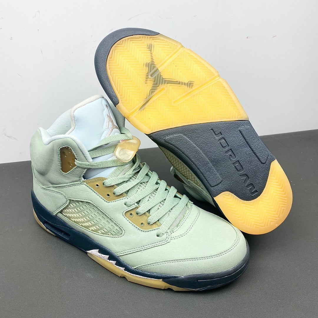 AJ 5 Retro Jade Horizon Shoes Sneakers - nk0001805 image 3