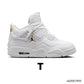 [Premium] AJ 4 NET White Shoes Sneakers – nk0003908 image