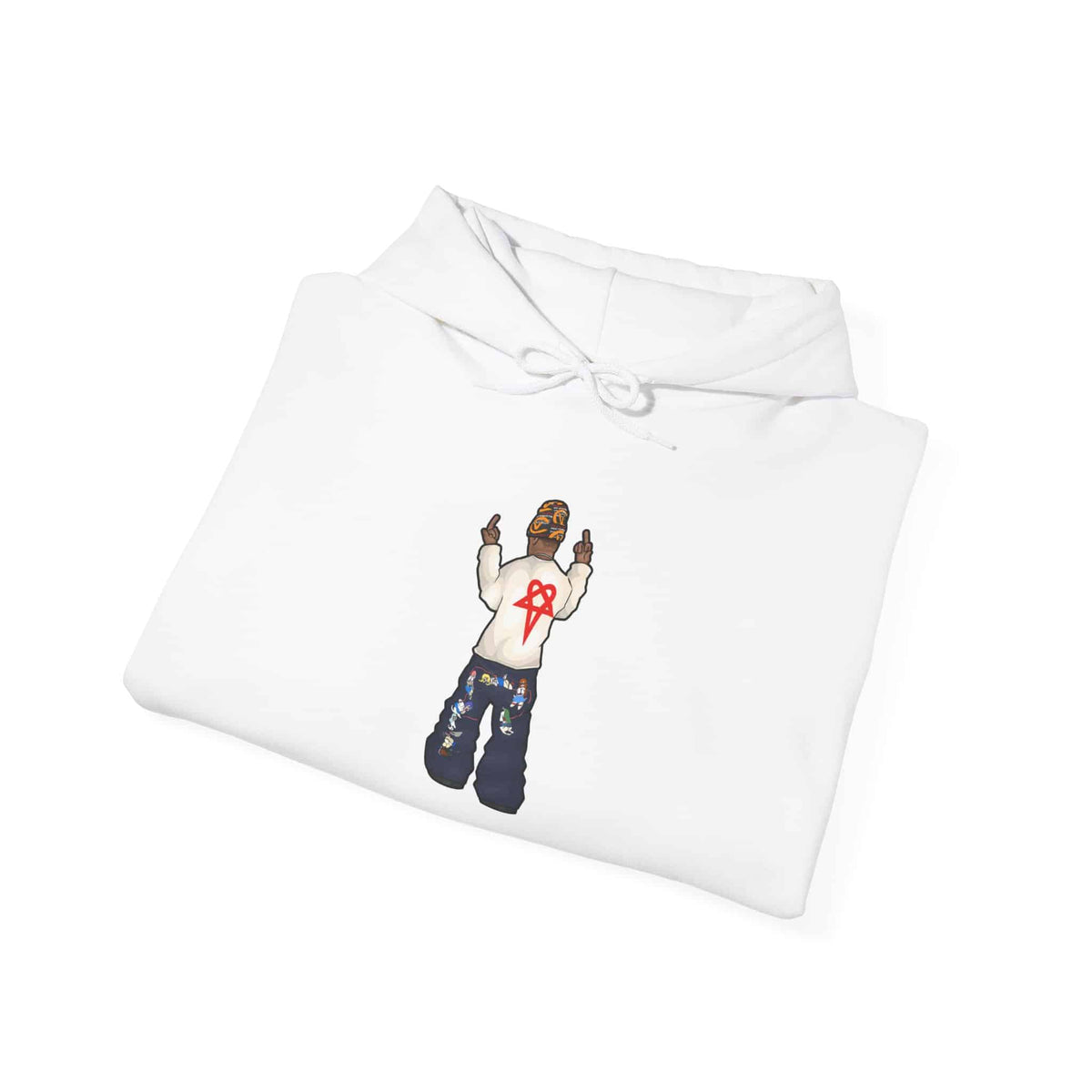 Rebel Attitude Hooded Sweatshirt image 8