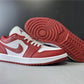 AJ 1 Low Gym Red White Shoes Sneakers - nk0000748 image 17