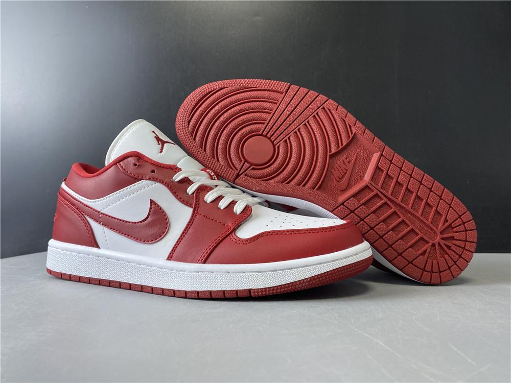 AJ 1 Low Gym Red White Shoes Sneakers - nk0000748 image 17